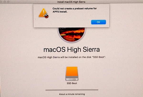format ssd for mac high sierra